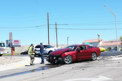 Woman taken to hospital after crash on Highway 95 | News ...