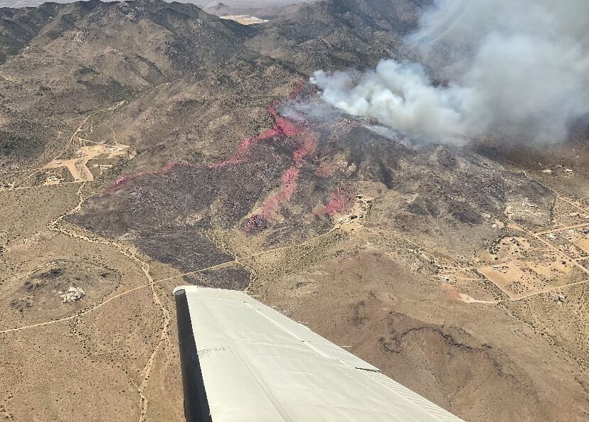 Stockton Hill Fire continues to burn in Kingman | News