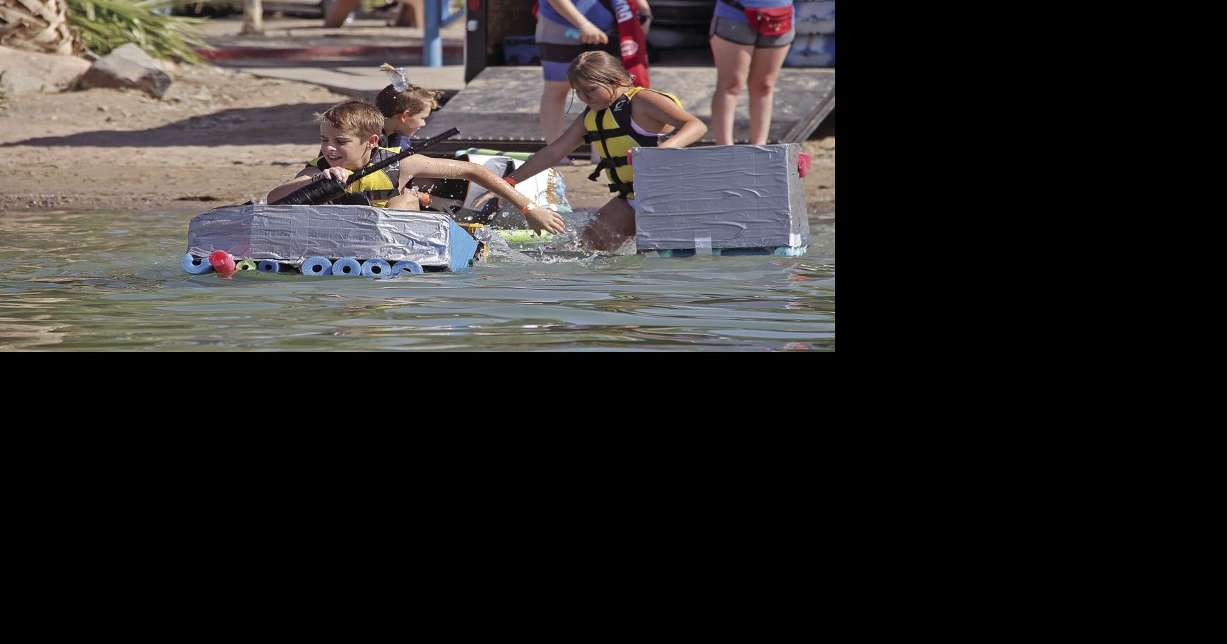 Summer Camp: Cardboard boat races | Sports | mohavedailynews.com