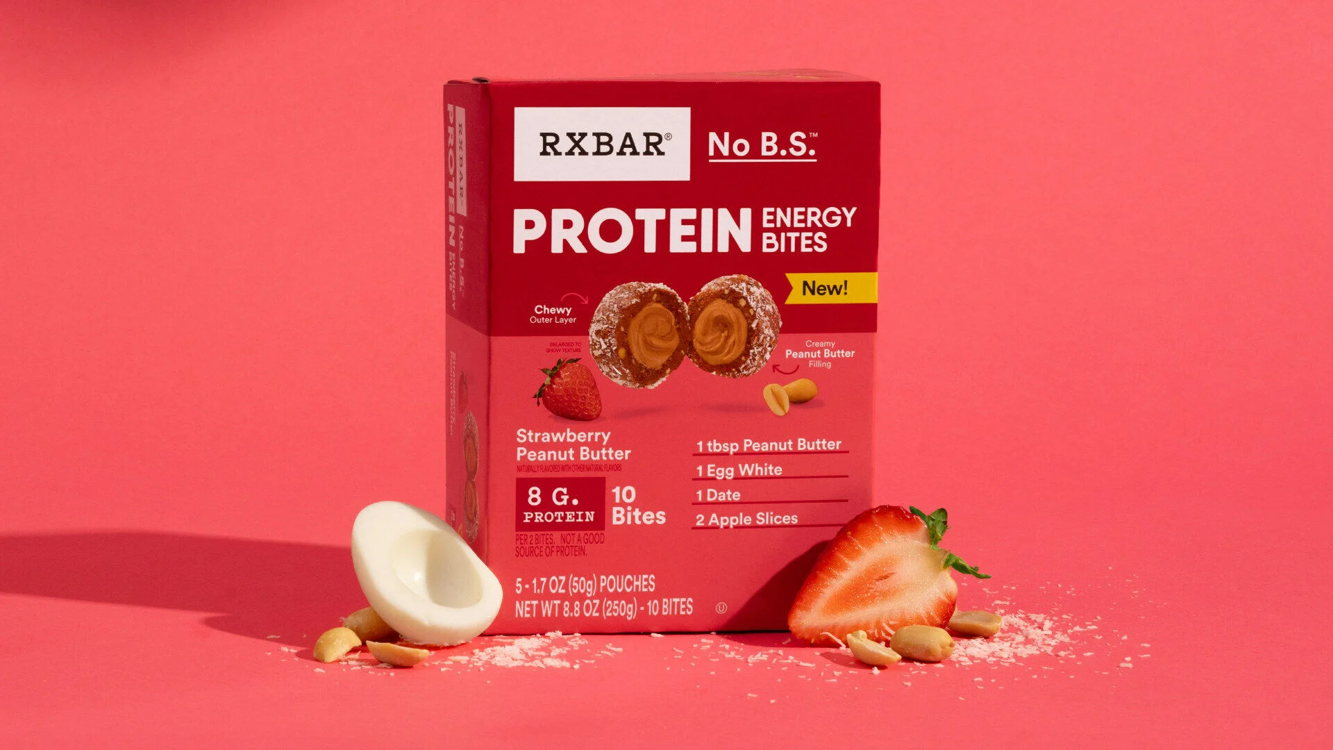 RXBAR expands beyond the bar with new bite-sized protein snack ...