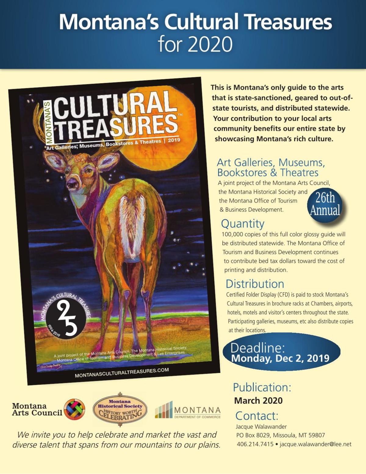 Montana's Cultural Treasures 2020 | | montanamagazines.com 