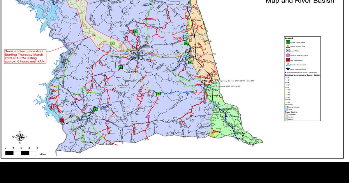 Montgomery County Public Utilities Service Interruption Advisory / Boil