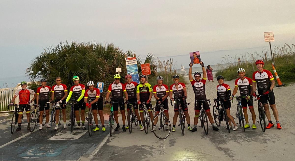 Kyle Richardson memorial ride group photo