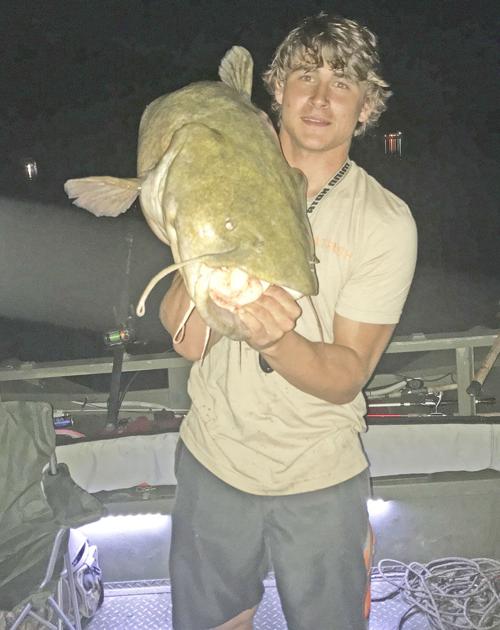 The catfish are biting on the local lakes
