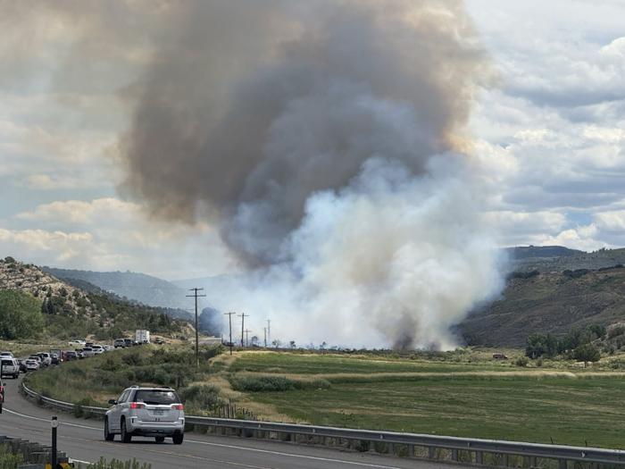 New fire on Hwy 50 Montrose
