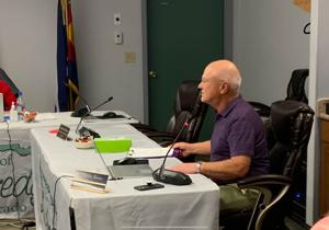 Charlie Howe, resigned Cedaredge trustee, un-resigns