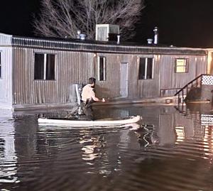 Rains bring localized flooding, Ida Road warnings and limited evacuations