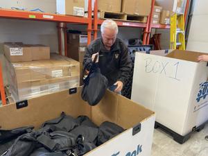 Local law enforcement agencies donate body armor for use in Ukraine