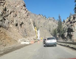 Big delays for Little Blue Creek Canyon; alternate route strongly recommended as paving ops planned