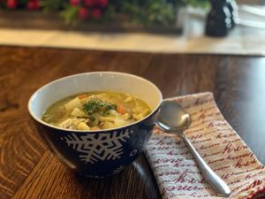 FOOD: Grandma Frank's chicken noodle soup
