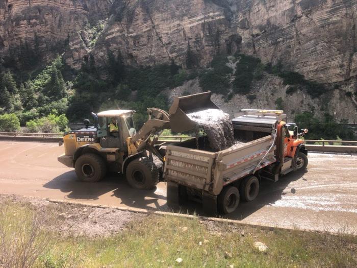 Indefinite closure for Glenwood Canyon on I-70; CDOT fully opens U.S. 50, Little Blue Creek Canon