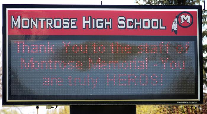Montrose High School schedules cohort quarantine after positive COVID-19 test
