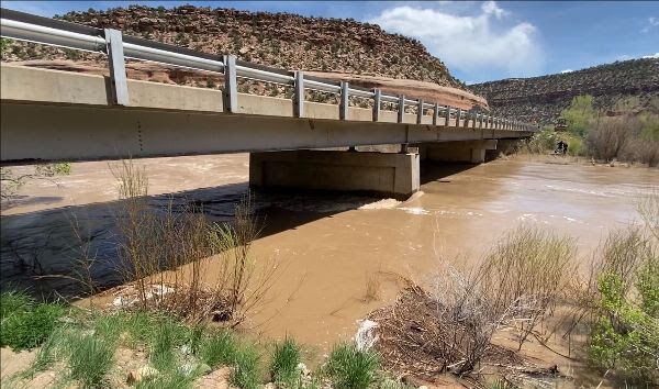 River levels expected to close CO Hwy 141 between Naturita and Gateway