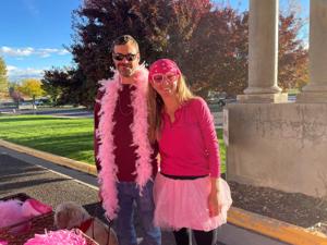 Get pretty in pink: 'Pink People' costume contest adds style to Bosom Buddies annual walk