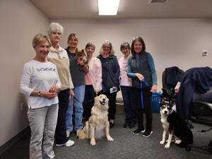 Morningstar, MAPA teach public about therapy dogs