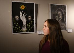 Rising star displays art in Hotchkiss