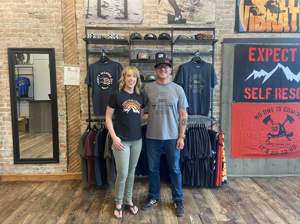 Pursuing the unknown: New storefront for vet-owned clothing company