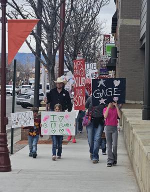 Marching for Gage