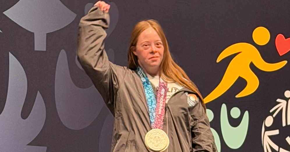 ‘Just chasing my dreams’: Olathe powerlifter Ali Hamm takes four medals home from Special Olympics USA Games