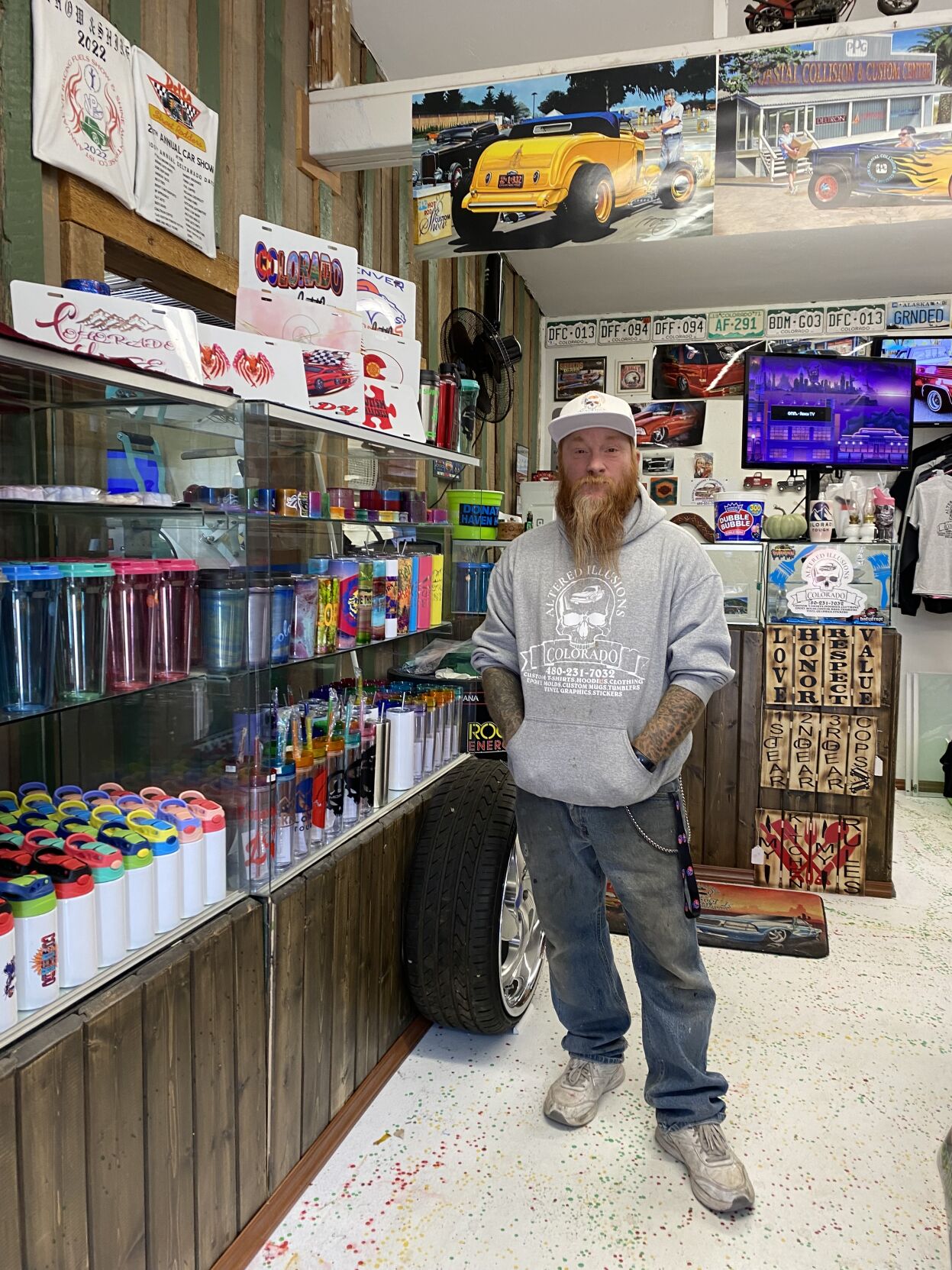 Altered Illusions custom goods shop has new storefront off 550