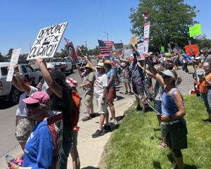 'How can we be back here 250 years later?': 2,500 join No Kings protest in Montrose