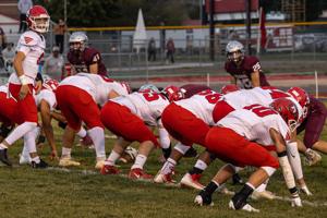 Red Hawks dispose of Mesa Ridge, 46-31