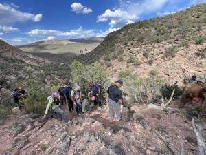 'Humanity at its best': Cowboy, cops, posse and EMS come together to aid downed hiker