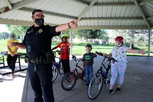 Local kids receive bicycles through MABA bike match program