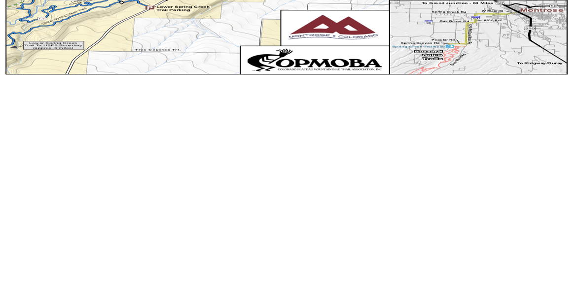 Valley Rides Mountain bike trails in and around Montrose