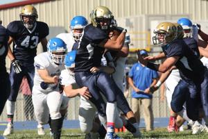Pirates unable to score in the second half, lose 14-12 to Cedaredge