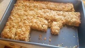 Comfort food that reminds her of grandma: Peanut butter scotch fudgies