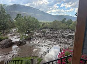 After fire, now floods imperil Ouray County; several homes uninhabitable after slide debris sweeps in