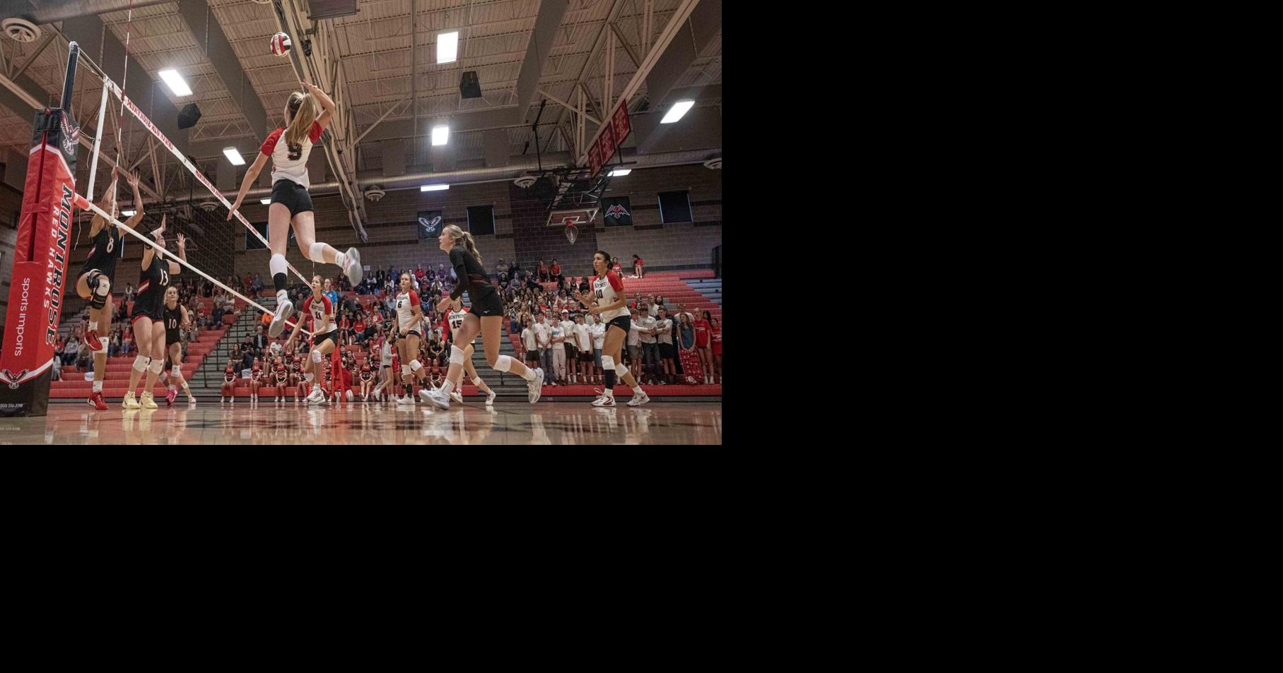 Red Hawks volleyball team continues winning streak with eyes on ...