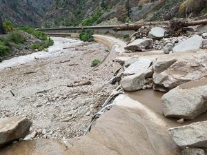 Colorado requests $116 million in federal aid for repair of I-70 in Glenwood Canyon