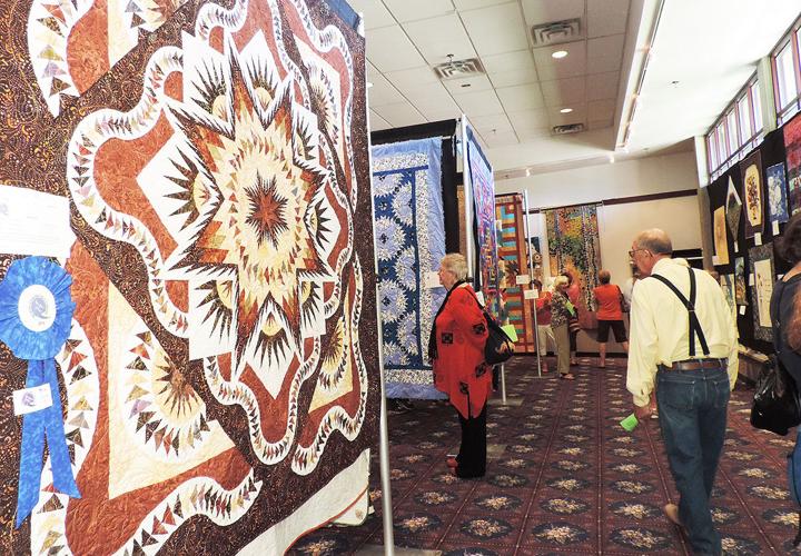 Handstitched work of all varieties on display at Montrose Pavilion
