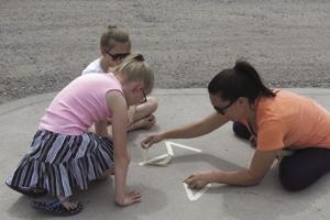Chalk art trend continues as community shows support for medical staff