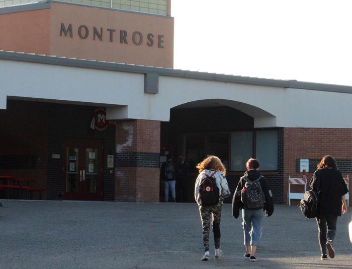 Montrose High School to be listed as a confirmed classroom, cohort outbreak site