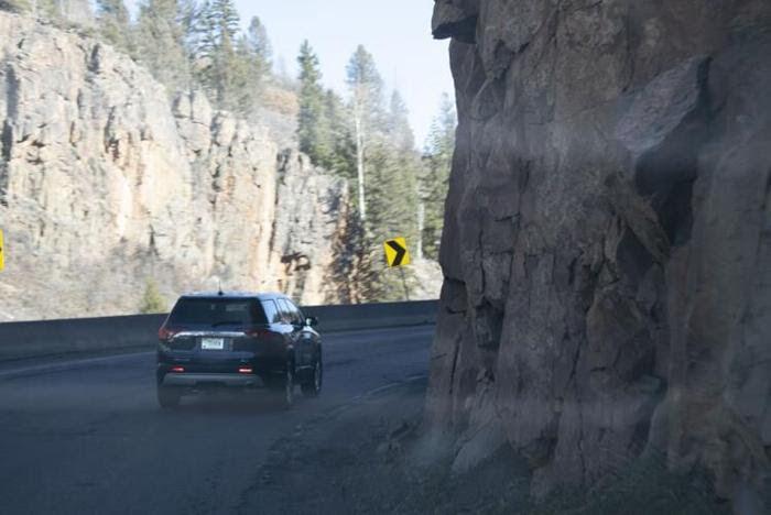 Worker killed in US 50 rockslide, Little Blue Creek Canyon