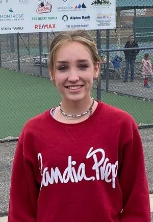 Montrose Athlete of the Week: Andie Blowers, tennis