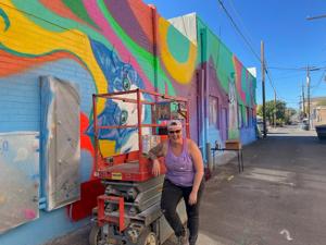 Playing with Color: Montrose artist Melissa McChristian sets her sights on more murals