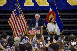 Capacity crowds turn out in Colorado for Sanders, Ocasio-Cortez