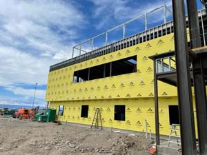New concourse expected to be operational in time for ski season as airport numbers climb