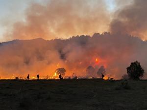 Pine Gulch fire surpasses 13,000 acres Friday, worsens with heat, winds