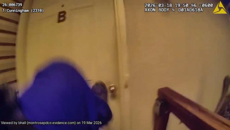 Officer saves woman from burning 4-plex | Breaking News | montrosepress.com
