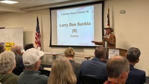 Steppin' up on the stump — Western Slope candidates make their pitches to Montrose voters