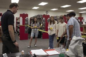 STEM students learn forensics from local law enforcement