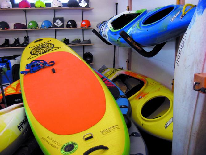 Kayak shop plans grand opening, barbecue Business