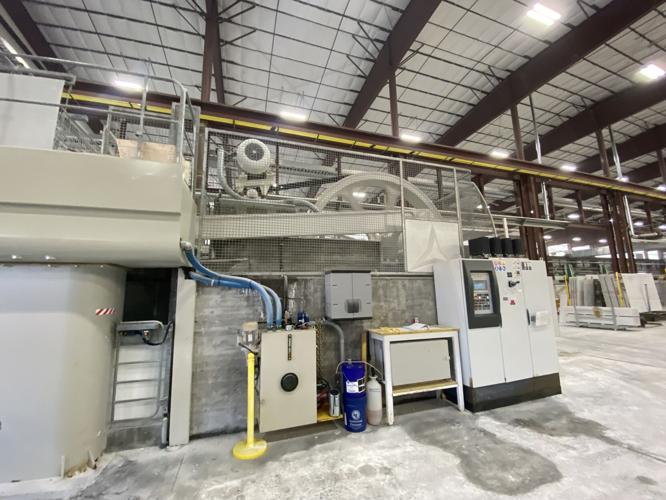 Marble manufacturing plant one of the biggest in the world it's in our