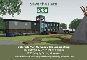 Colorado Yurt to break ground on new headquarters