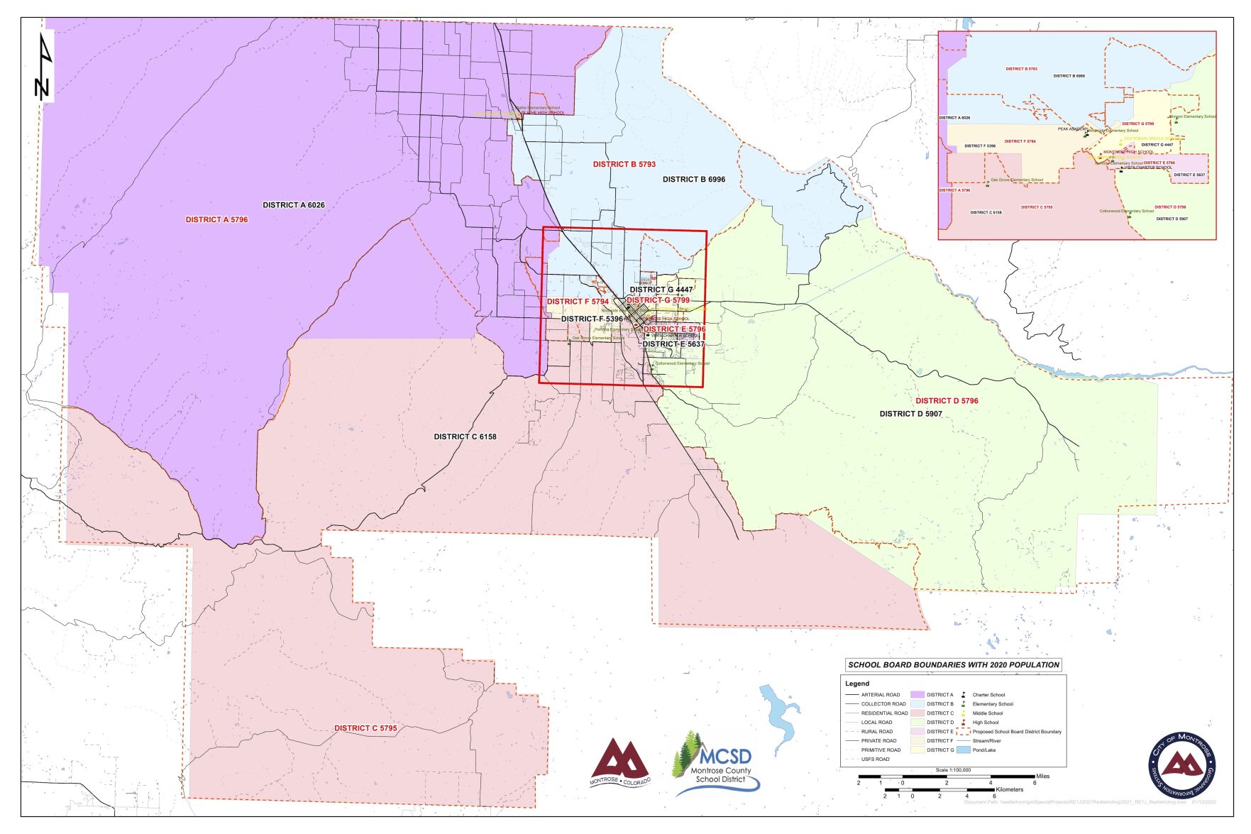 School district boundaries shifting but all current board members